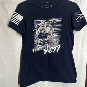 Grunt Style Tactical Yeti Kids T-Shirt - Dark Blue